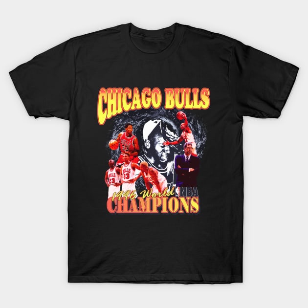 1996 Chicago Bulls T-Shirt by dhandu